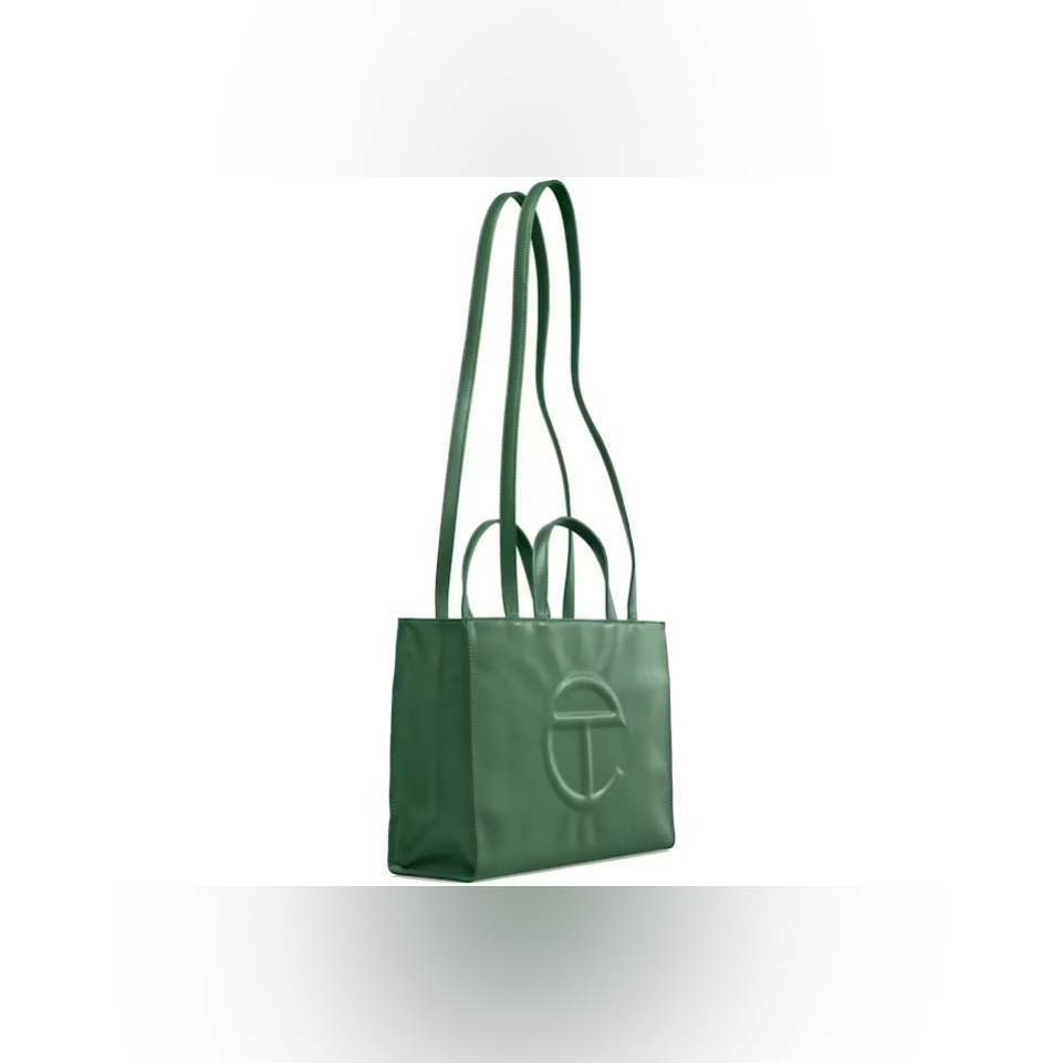 Telfar Medium Green Shopping Bag